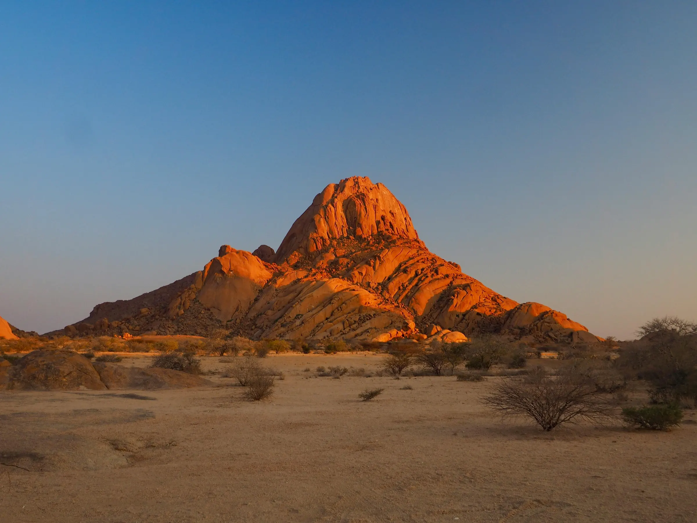 Spitzkoppe im Abendlicht