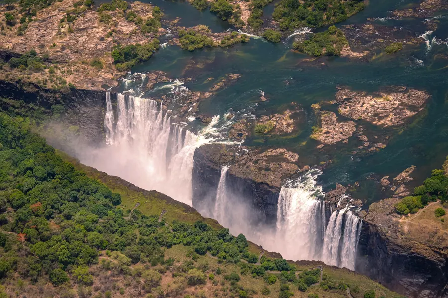 Victoria Falls von oben